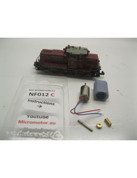 Kit de motorisation locomotives V60, BR 105, BR 260 Fleischmann