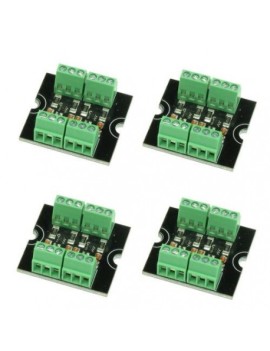 4 interfaces pour brancher signal leds cathode au commun sur DR4018