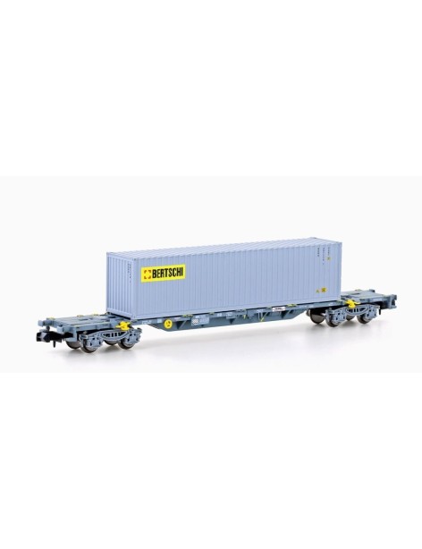 HUPAC Sgns flat wagon container BERTSCHI