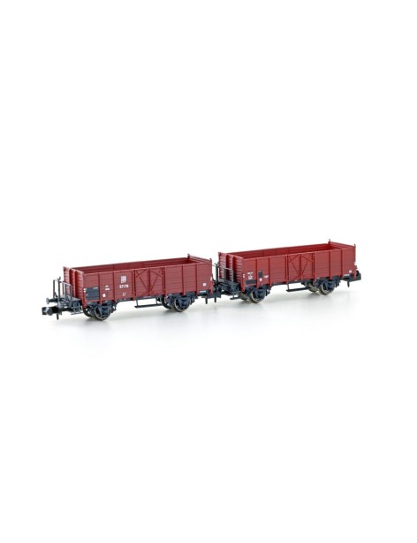 Set de 2 wagons tombereau L6 SBB époque III