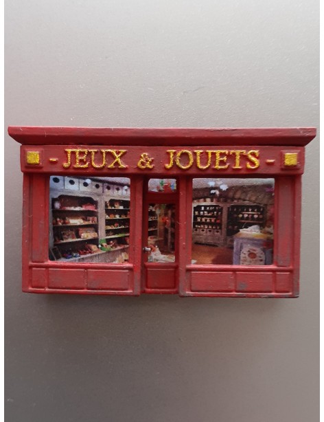 Devanture de magasin de jouets