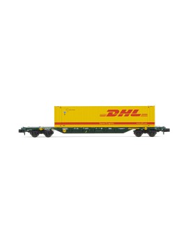 FS CEMAT Sgnss flat wagon + DHL container