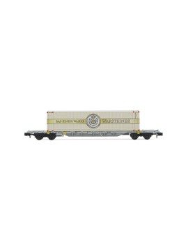 AAE Sgnss flat wagon + WARSTEINER container