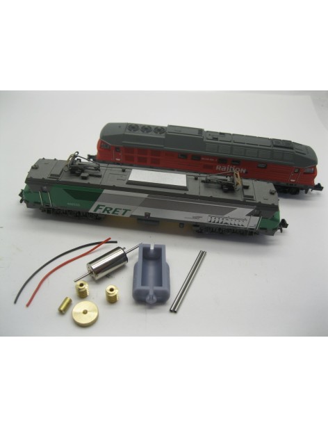 Motorising kit for Minitrix BR 145, 146, 185, 186, 246, 285