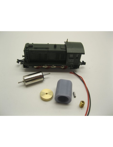 Motorising kit for Minitrix BR 145, 146, 185, 186, 246, 285