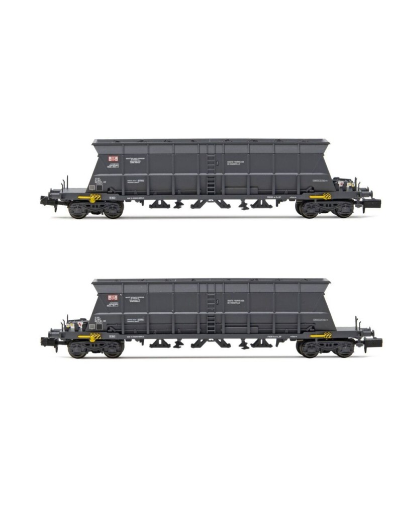 Set of two SNCF Faoos coal hopper wagons SGW
