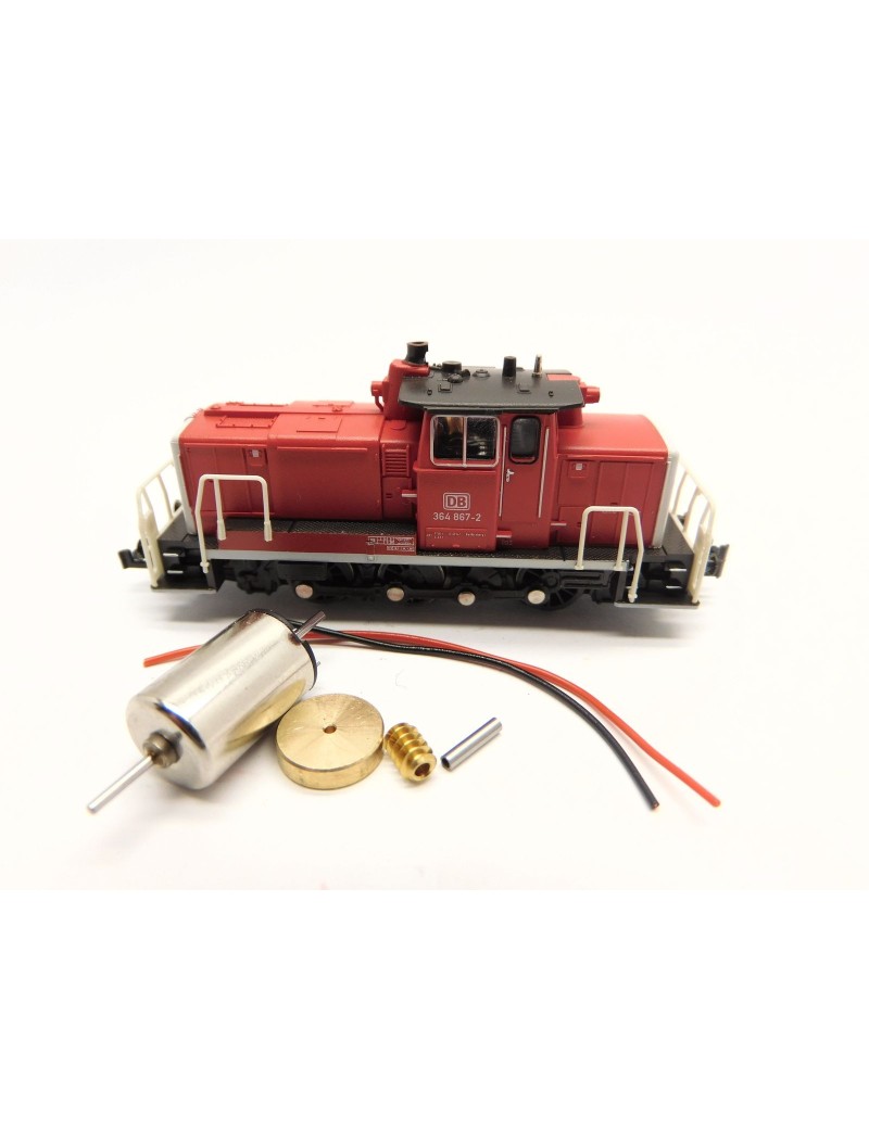 Motorising kit for Fleischmann WKL rack and pinion locomotives