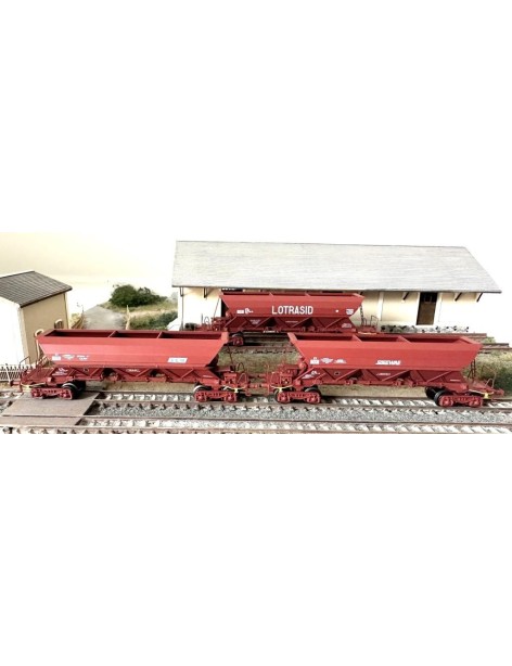 Coffret de 3 trémies EX T1 SNCF SGW/SOGEWAG époque V