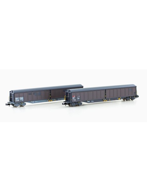 Set de 2 wagons Habils SBB vieillis