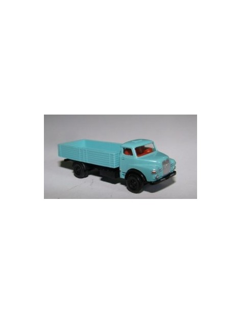 MAN 770 H flatbed truck in sky blue