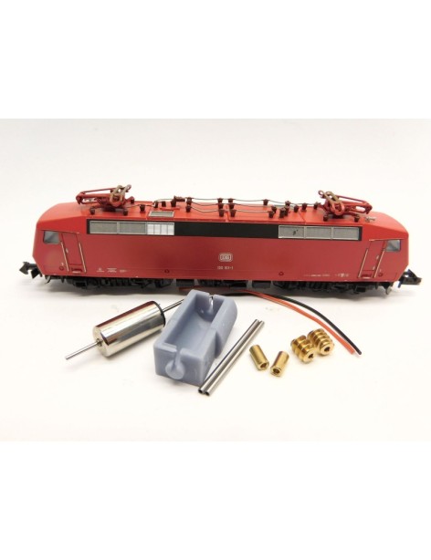 Motorising kit for old Minitrix BR 120 locomotives