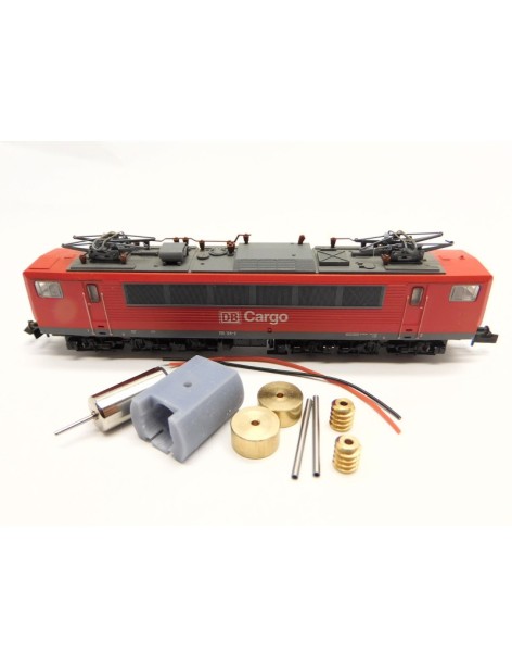 Motorising kit for Minitrix BR 103, 151, 155, 750, E 03 locomotives