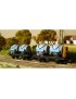 Set of 2 SNCF wood tank wagons Cie Wagons Réservoirs