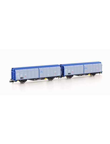 Set of 2 PKP Hbbillns wagons