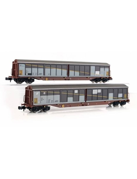 Set de 2 wagons Habils FS vieillis XPMR