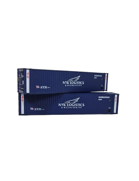 Set of 2 NYK LOGISTICS 45' containers