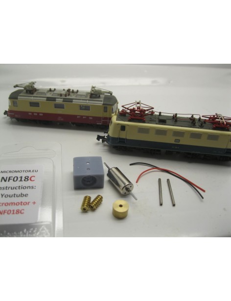 Kit de motorisation BR 141, E 41, Re 4/4, Re 420 Fleischmann