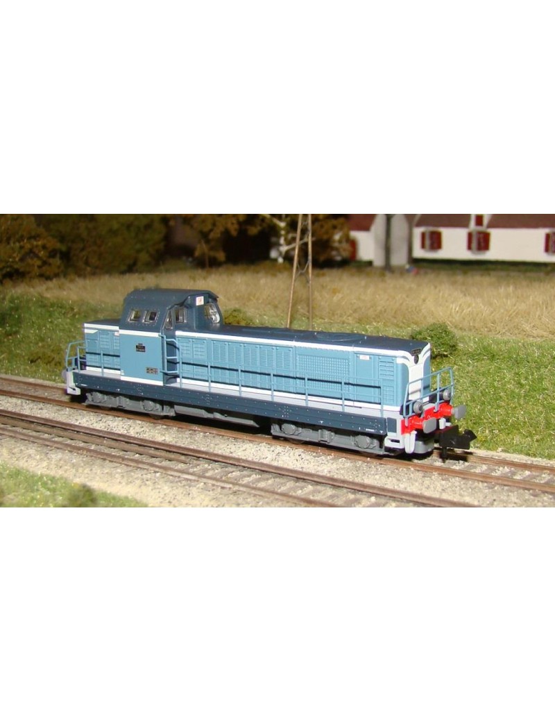 SNCF BB 66061 locomotive diesel blue era III/IV