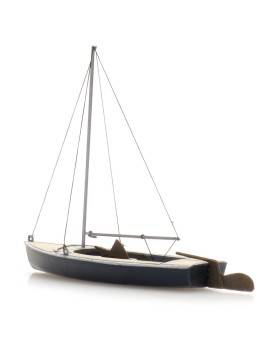 Old small sailing boat