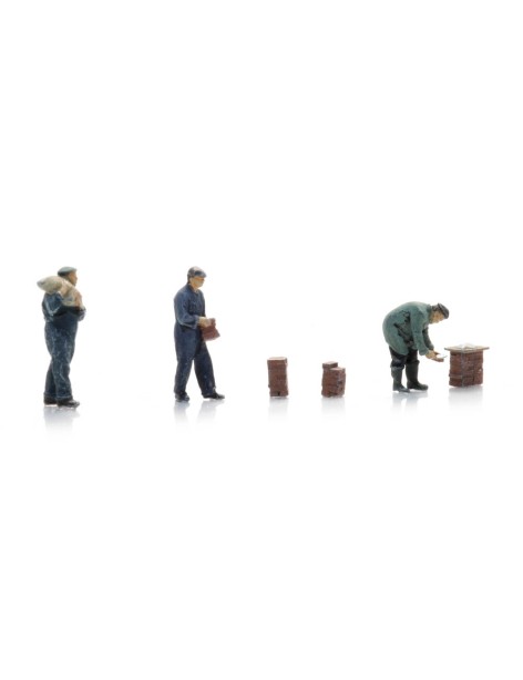 Set of 3 bricklayers