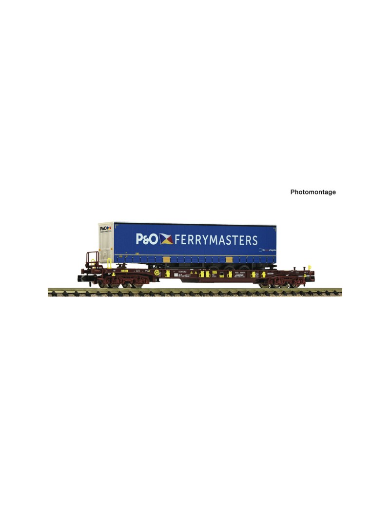 Wagon poche Sdgmns AAE remorque P&O Ferrymasters