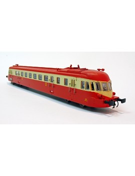 SNCF ABJ 4 red roof railcar