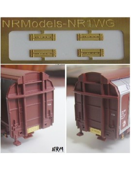 Wagon front plates N°1