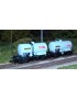 Set of 2 SNCF OCEM 29 tank wagons TOTAL