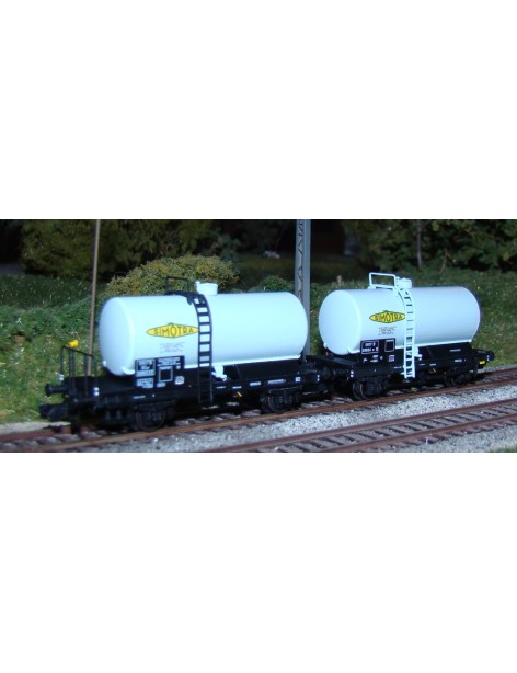 Set of 2 SNCF OCEM 29 tank wagons SIMOTRA