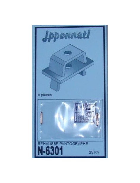 25 KV pantograph bases