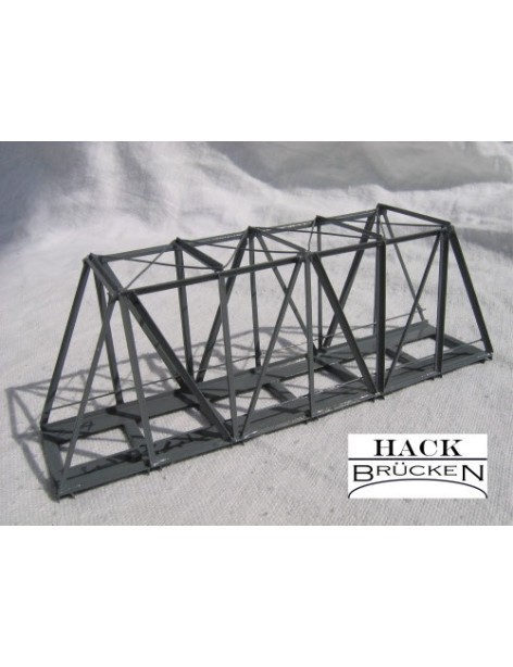 Single track metal truss bridge 12,5 cm