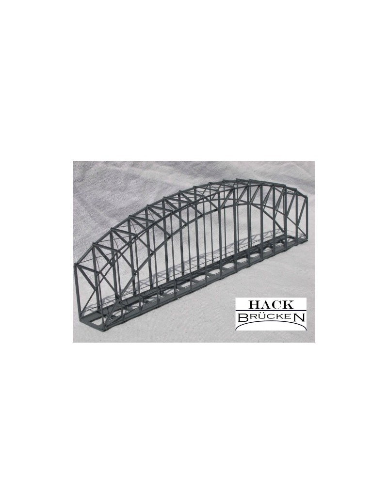 Single track metal truss bridge 27 cm