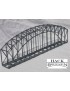 Single track metal truss bridge 27 cm