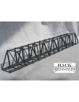 Pont cage métallique voie unique 35 cm