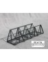 Single track superior deck metal bridge 10 cm