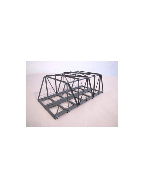 Pont cage métallique double voie 12,5 cm