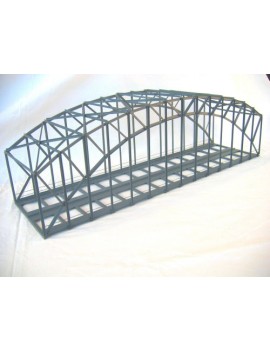 Pont cage métallique double voies 27 cm