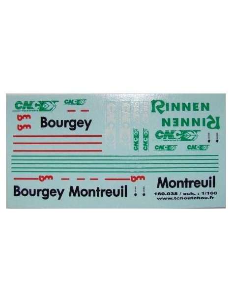 Planche Bourgey Montreuil, Rinnen et CNC