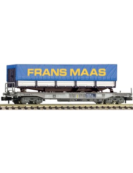 NS pocket wagon+ semitrailer Frans Maas