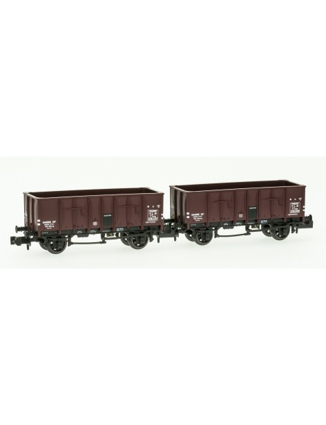 Set of 2 PLM OCEM 29 gondola cars