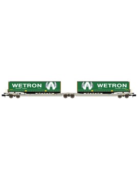 Sdggmrs double wagon semi-trailer WETRON