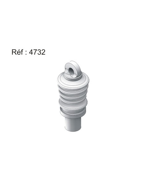 Isolateurs 25 kv avec connexion