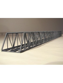 Pont cage métallique double voie 35 cm