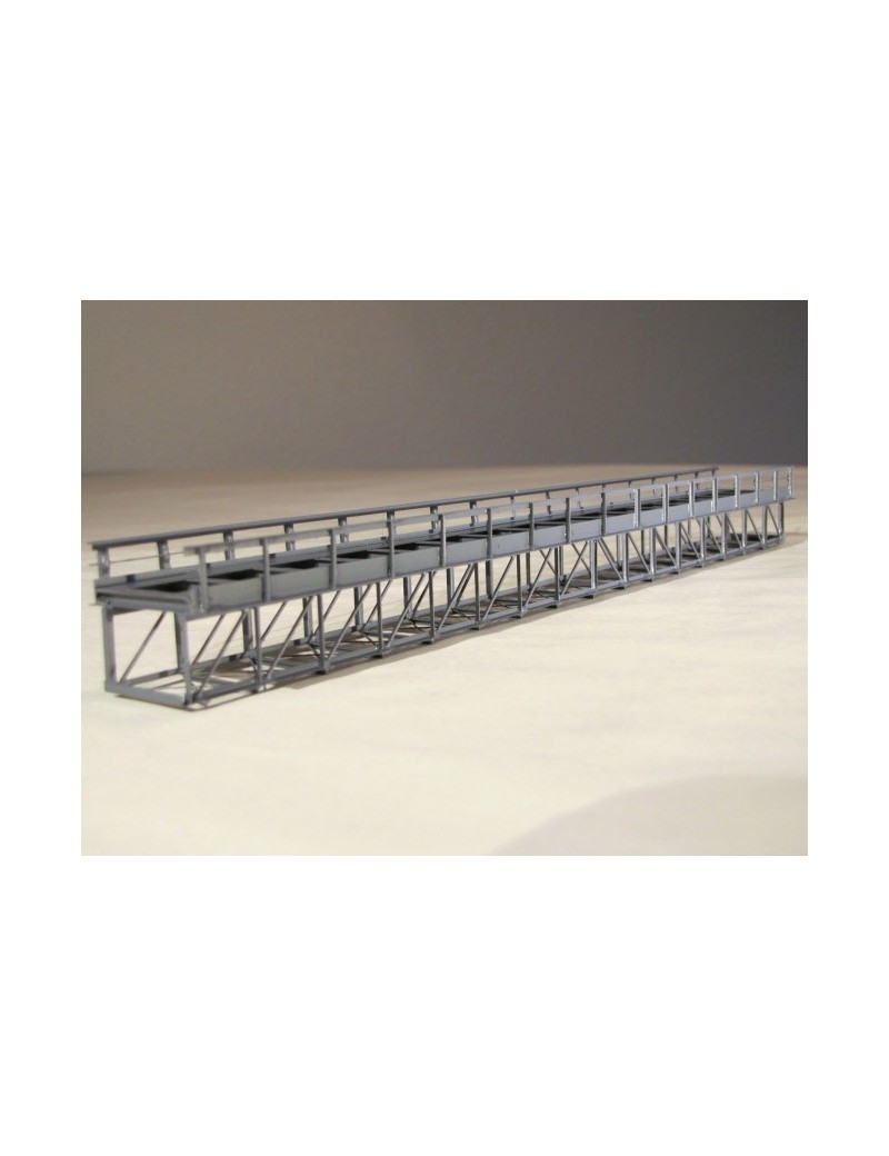 Pont à tablier inférieur voie unique 30 cm