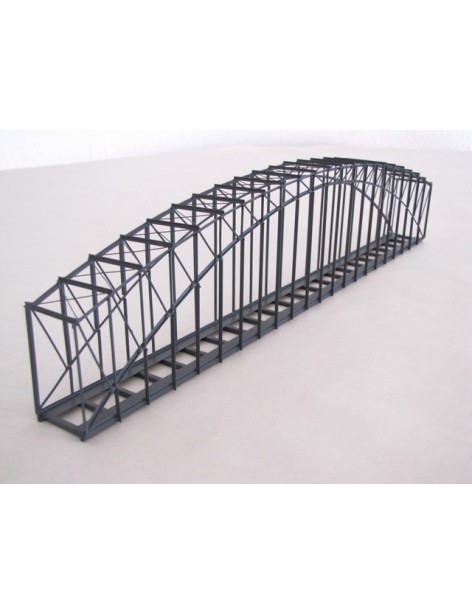 Pont cage métallique voie unique 37 cm