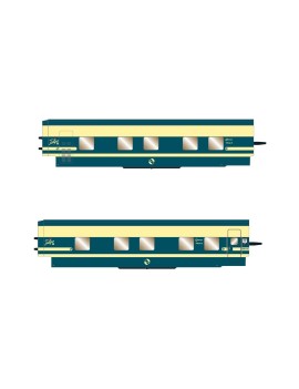 Set of 2 RENFE Talgo Pendular sleeping coaches
