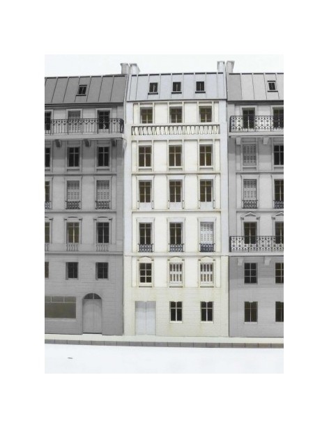 Façade d'immeuble Haussmannien 6 étages