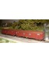 Set of 2 SNCF Gass 9-16 wagons