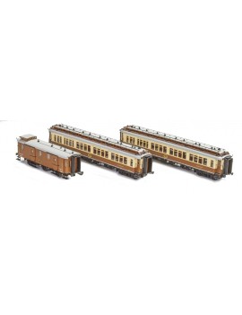 Set of 3 CIWL coaches Simplon-Express