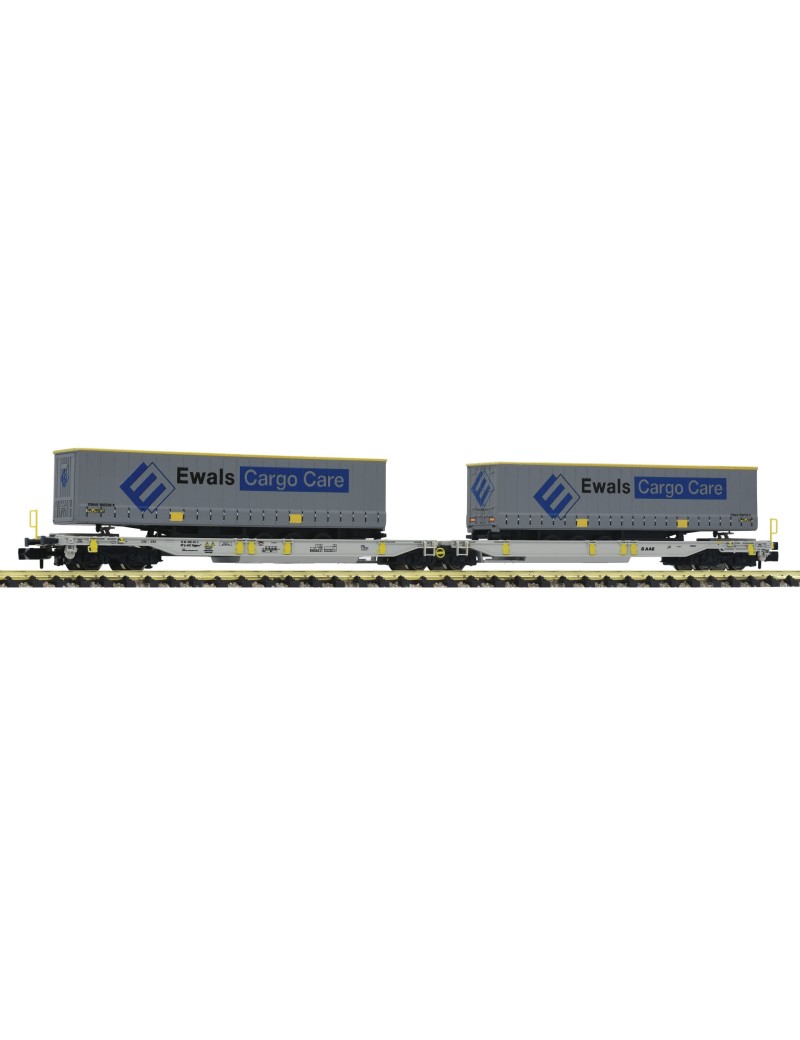 Wagon double AAE + remorques EWALS Cargo Care